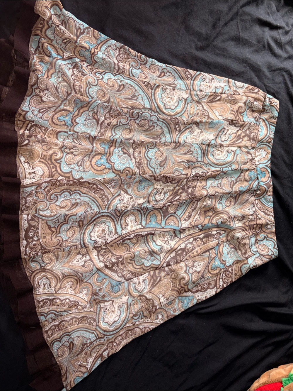 Vintage Dress Barn Paisley A Line Skirt